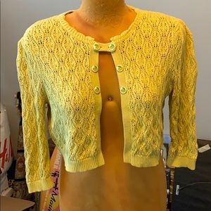 Adorable cropped sweater